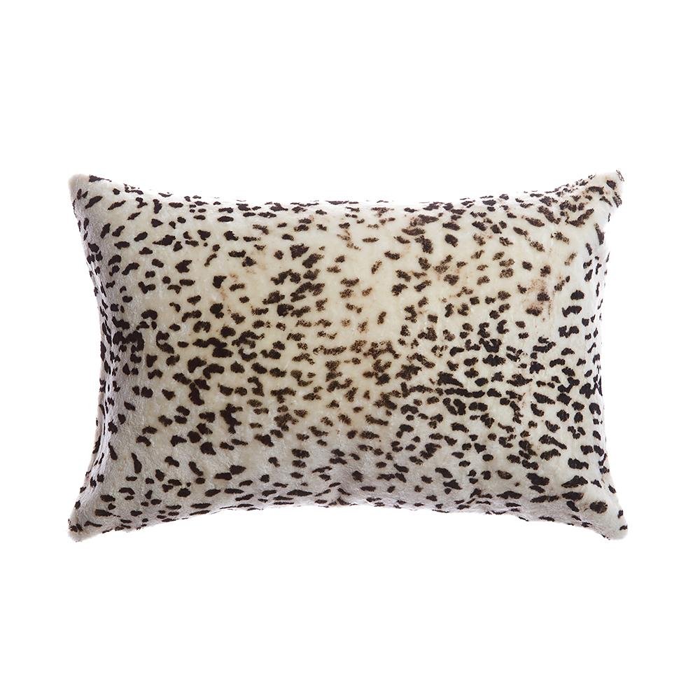 Leopard Shearling Square Pillow - Image 5