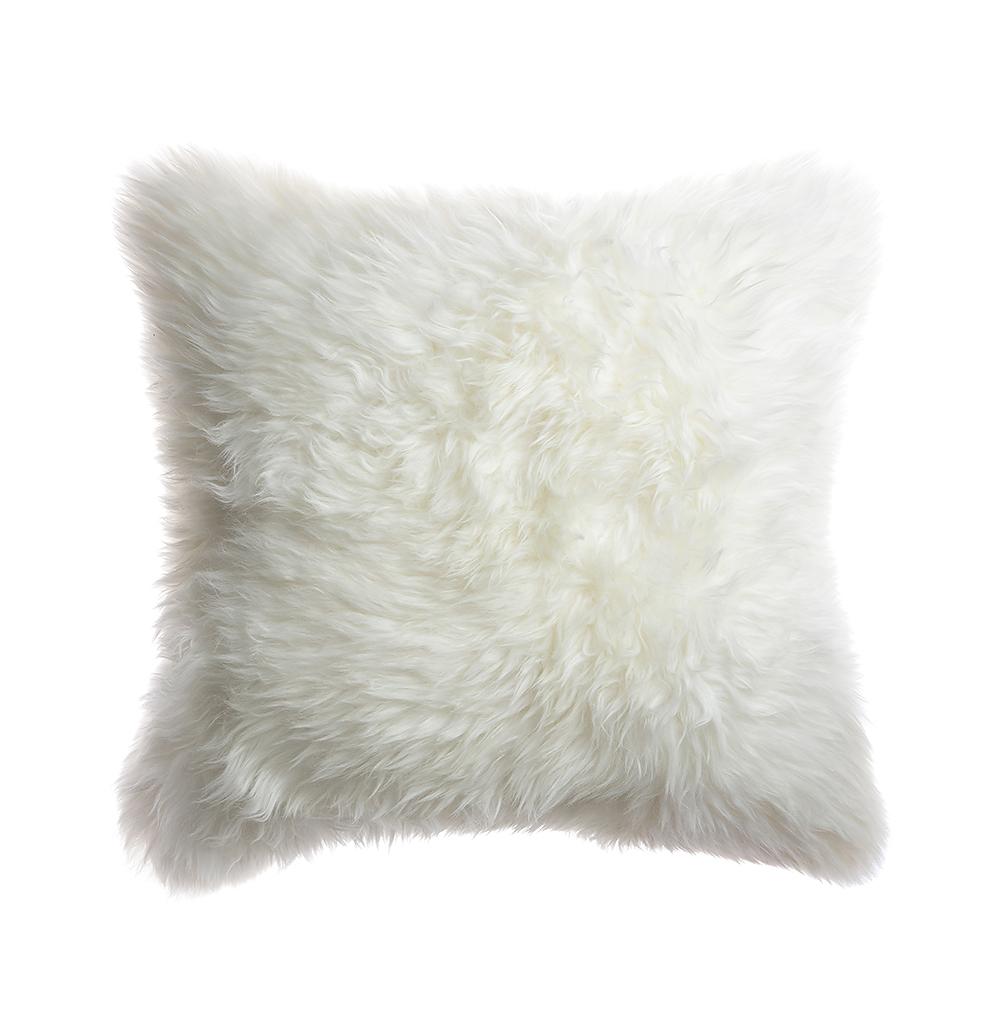 Natural Sheepskin Fur Pillow - Image 5