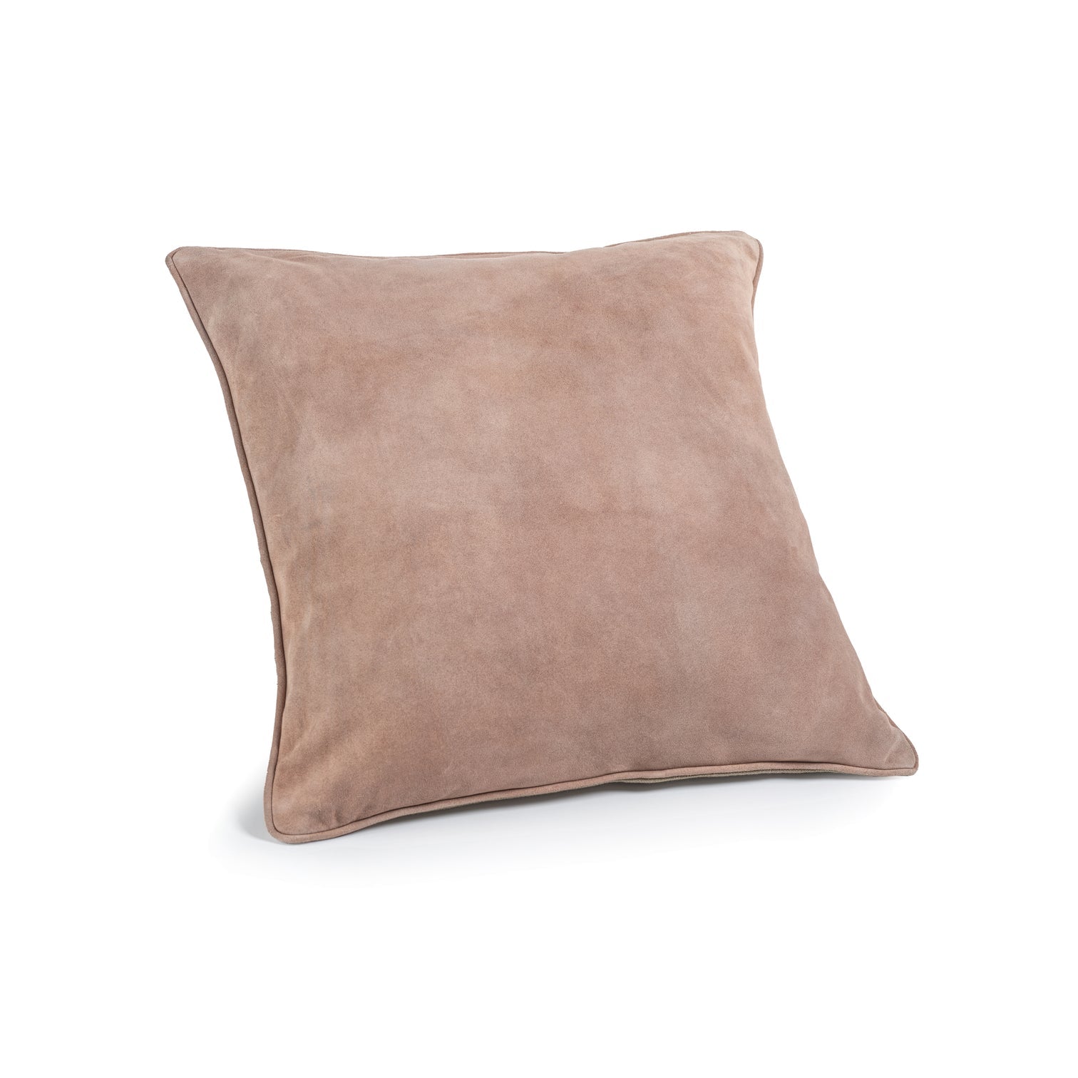 Amalfi Blush Suede Linen Blend Accent Pillow - Image 4