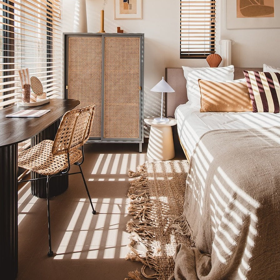 Bedspread - natural linen - Image 3