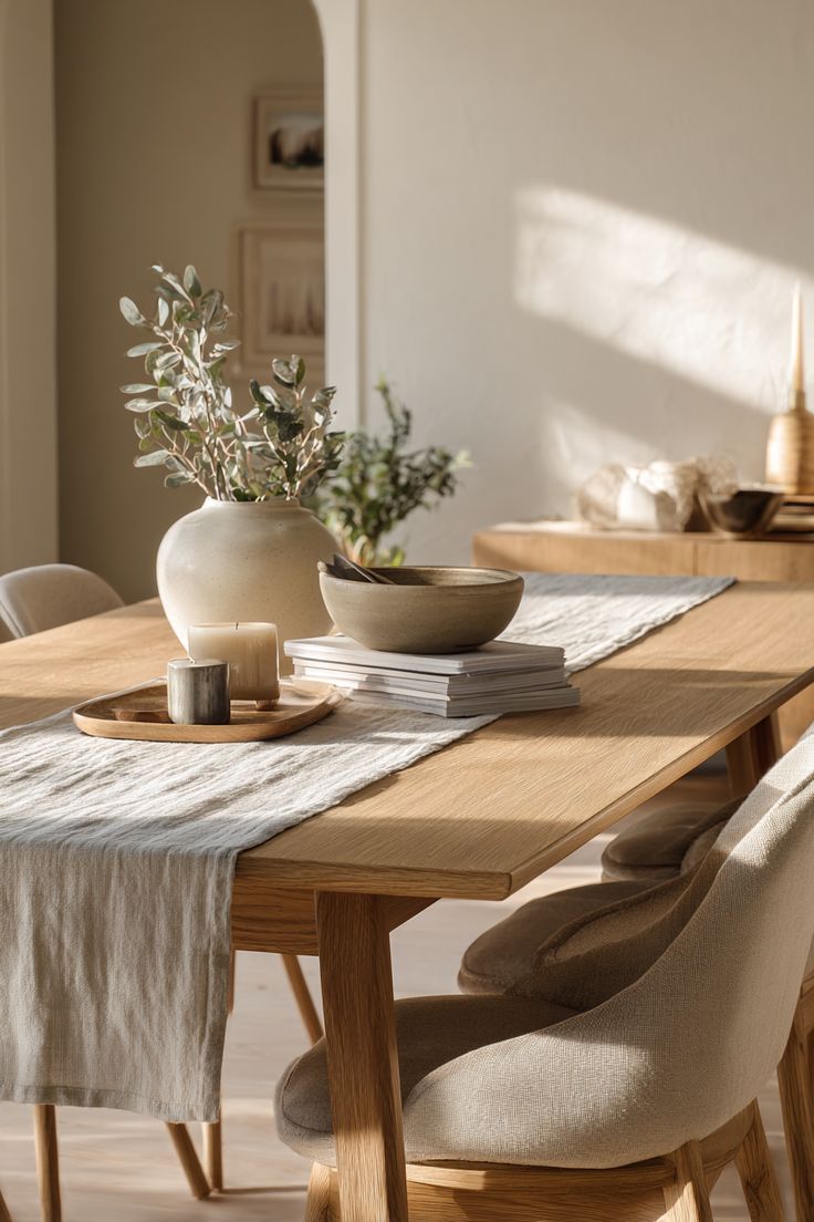Soft woven textile details in an everyday setting